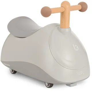 KIKKABOO Sizzy Rutschauto - Beige - One Size