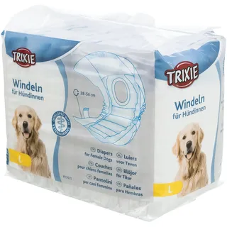 Trixie Hundewindel Weiß 12 Stück L