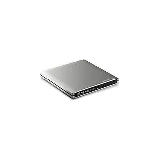 techPulse120 USB 3.0 3D Externer Blu-Ray Brenner Burner M-Disc BDXL Superdrive Blueray Rom Laufwerk BD DVD CD Slim für Computer Notebook Ultrabook Windows MacOS Apple iMac MacBook Pro Air Alu Silber