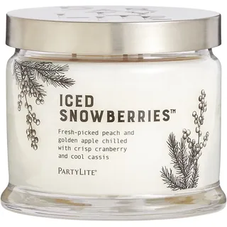 PartyLite Kerze mit 3 Dochten, Eisfrüchte
