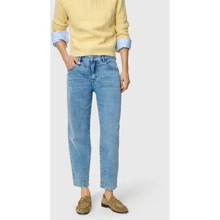 MAC Bobbie Jeans Barrel in Mittelblau-D36