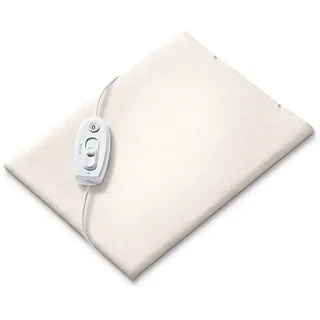Sanitas SHK 18 Heizkissen, elektrisches Wärmekissen mit 3 Temperaturstufen, Abschaltautomatik und Überhitzungsschutz, abnehmbarer und waschbarer Baumwollbezug
