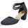 Spangenpumps Abendschuh Festtagsschuh Trichterabsatz mit Klettverschluss 43 EU