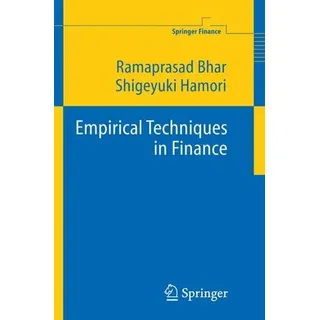 Empirical Techniques in Finance Springer Finance