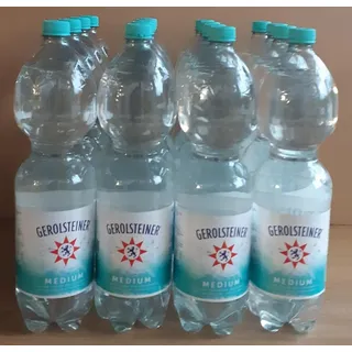 Gerolsteiner Mineralwasser Medium 16x1.5l inkl Einwegpfand