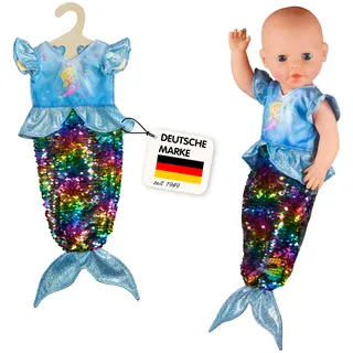 Heless Kleid Meerjungfrau Ava mit Wendepailletten (1920)