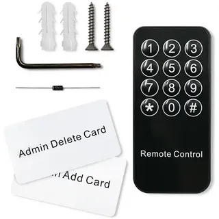 Qoltec, Klingel + Türsprechanlage, 52446 Proximity-Karten- und Schlüsselanhänger-Lesegerät (RFID)