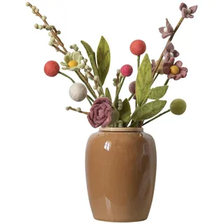 Én Gry & Sif - Filzblumen Strauß Blumen aus Filz - Blumenstrauß - Fair Trade - handgemacht (Blüten-Mix)