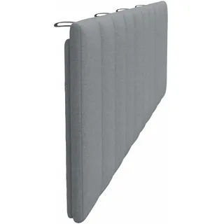 vidaXL Kopfteil-Kissen Hanko 180 cm Hellgrau