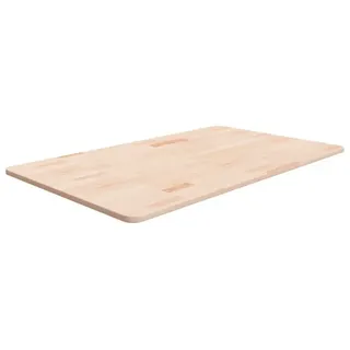 vidaXL Waschtischplatte 100x60x1,5 cm Massivholz Unbehandelt