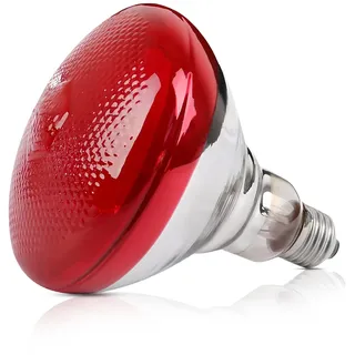 Rotlichtlampe E27, 150W Infrarotlampe Wärmelampe, Rotlichtlampe Wärmelampe, Infrarotlampe Rotlichtlampe, Infrarotlicht-Rotlicht, Infrarotlicht Wärmelampen Für Reptilien, Hühner, Hunde, Schweine