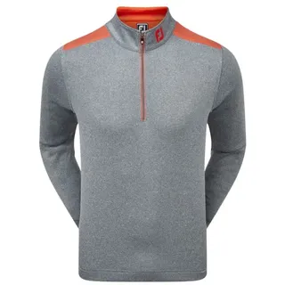 FootJoy Golf Contrast Chill Out Herren Pullover grau