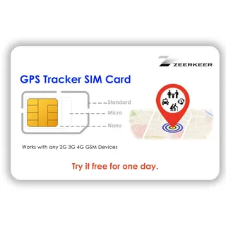 SIM Karte für GPS Tracker, SIM-Karte für Winnes Tkmars mit weltweiter Abdeckung und Multinetz 4G LTE/3G/2G/GSM, ab 4€/Monat
