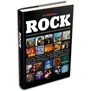 Rock Buch Nr. 2 Gesamtwerk der größten Rock Acts
