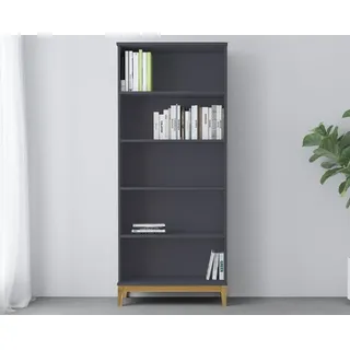 OTTO home Bücherregal Maryd, mit Untergestell in Holzoptik grau