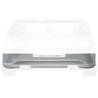 RDX Racedesign Heckschürzenansatz kompatibel mit Volkswagen Golf V R32 Schrägheck 3/5-türer 2003-2008 (Auspuff Links/Rechts) exkl. Variant/Plus (ABS)