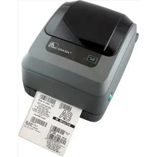 Zebra Technologies Zebra GX43-102420-000 Etiketten-Drucker Thermotransfer 300 x 300 dpi Etikettenbreite (max.): 110 mm USB, RS-232, LAN