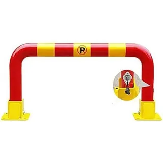 Absperrung Parkplatzpoller Parkplatzsperre Klappbar Parkplatzschloss Länge 80cm Abschließbare Parksperre Schutz Von Privaten Parkplätzen Oder Zugängen Parkplatzsperrvorrichtung Parking Barrier
