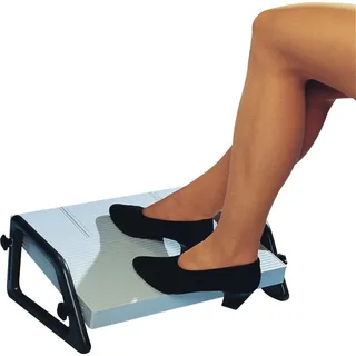 Wedo Fußstütze Relax lgrau verstellbar DIN 4556