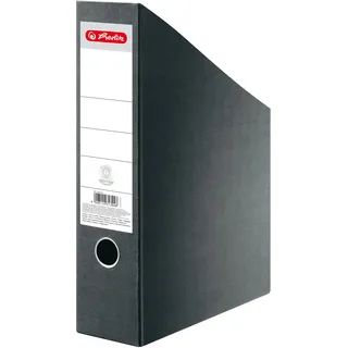 Herlitz 11001963 A4-C4 Hartpappe 7,5cm, grau genietet (1, A4/C4)