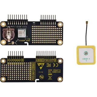 NewHail GNSS Modul Empfänger für Flipper Zero, unterstützt GPS, BeiDou (BDS), GLONASS und QZSS-Systeme, mit aktiver GNSS Antenne für Flipper Zero
