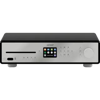 MAESTRO schwarz (hochglänzend)-silber CD-Player