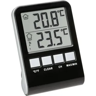 TFA Poolthermometer Dostmann Palma schwarz