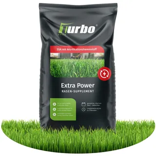 Turbogrün Extra Power Sofortwirkung dichter & grüner Rasen Stickstoffdünger 10kg