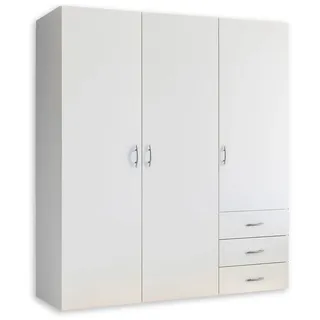 SchlafKONTOR Harry 150 x 176 x 51 cm weiß