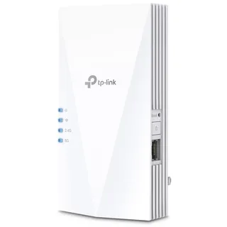 TP-Link RE580X WiFi 6 WLAN Verstärker Repeater AX1500(Dualband 1200MBit/s 5GHz + 300MBit/s 2,4GHz, MU-MIMO, Gigabit Port, kompatibel zu Allen WLAN Routern)