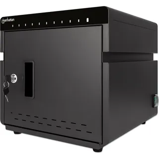 Manhattan 10-Port Ladeschrank 180 W, schwarz