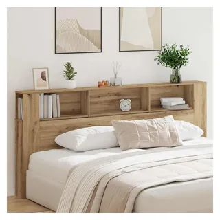 vidaXL Kopfteil 220 x 18,5 x 102,5 cm Braun