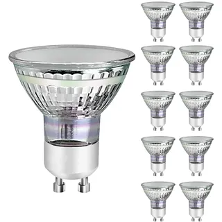 Kowanie GU10 LED Warmweiss 3W Leuchtmittel Lampe Ersetzt 30W Glühbirne 3000K Energiesparlampe Abstrahlwinkel 110° Spot Nicht Dimmbar Reflektor Birne Glühlampen Strahler Spot LED GU10-10 pack