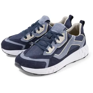 Bär Metro Flow Unisex Schnürer aus Kalbveloursleder, Textil | 100% Zehenfreiheit, Für Einlagen geeignet, Hallux valgus geeignet, Hohe Dämpfung, Leichter Einstieg - 41 EU