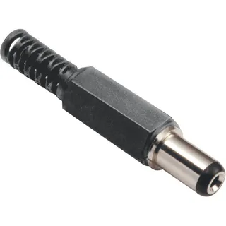 TRU Components Niedervolt-Steckverbinder Stecker, gerade 5.5mm 1.6mm