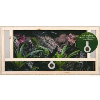 Terrarium mit Frontbelüftung 100x50x50 cm