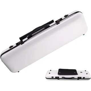 Geigenkoffer Geige Koffer 4/4 Full Size Violinkoffer Hartschalen Karbonfaser Geigenkasten Mit Hygrometer Wasserfest Feuchtigkeitsdicht Geigenzubehör (Color : Style 3)