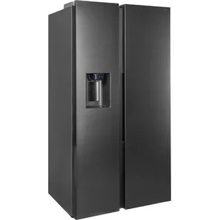 Samsung Side-by-Side »RS70F66KBFEF«, Eis- und Wasserspender, Al Energy Mode, No Frost+, silberfarben