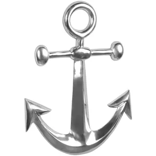 Wohnling Dekofigur Anker 62,5 cm Silber