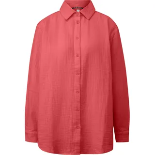 QS Musselin-Bluse rot 38