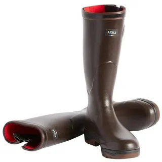 Aigle Parcours 2 Iso Gummistiefel Brun 47