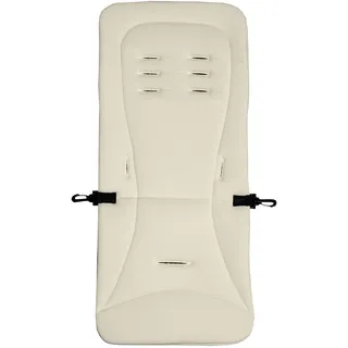 Altabebe (AL3011-03) Sitzauflage Buggy Einlage Kinderwagen Zubehör - Sitzunterlage - Memory Foam - Atmungsaktiv - Baby Sitzauflagen und Unterlage 75x35 cm - Farbe: beige