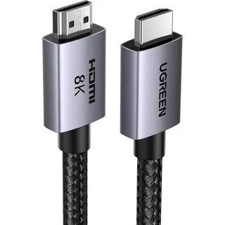 UGREEN HDMI-Kabel 8K Ultra HD 2.1 , 3m Grau fr High-Performance Verbindungen