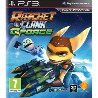 Ratchet & Clank Q-Force PS-3 PEGI incl. DLC für PSVita