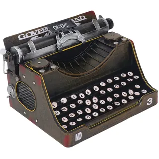 Vintage Retro Schreibmaschine, Handgefertigtes Dekorationsmodell aus Vintage Eisen f ̈1r Zuhause, Wohnzimmer, Anl?sse & Veranstaltungen