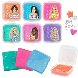DEPESCHE 12942 TOPModel Knetradiergummi Neon und Glitter, sortiert