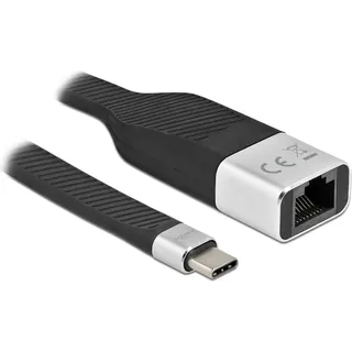 DeLock - Netzwerkadapter - USB-C 3.2 Gen 1 - Gigabit Ethernet 1x RJ45