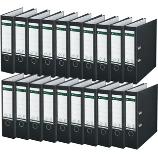 Leitz DIN A4 80 mm Schwarz 20 St.