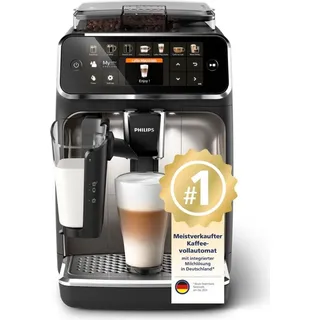 Philips 5400 Series LatteGo EP5447/90 Schwarz/Chrom