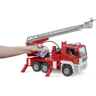 Bruder 02771 - MAN Feuerwehr mit Drehleiter 1:16